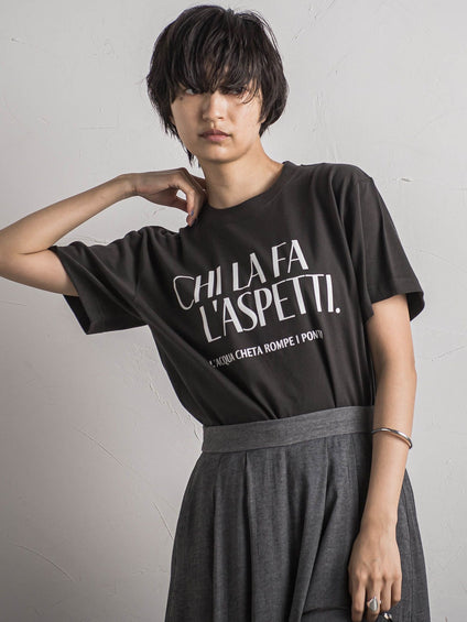 【WEB限定】CHI LA FA Tシャツ≪洗濯機で洗える≫