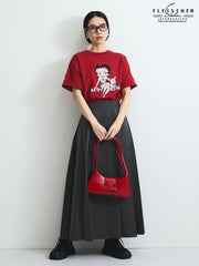 【VISION × Betty BoopTM】ヴィンテージプリントＴシャツ≪洗濯機で洗える≫