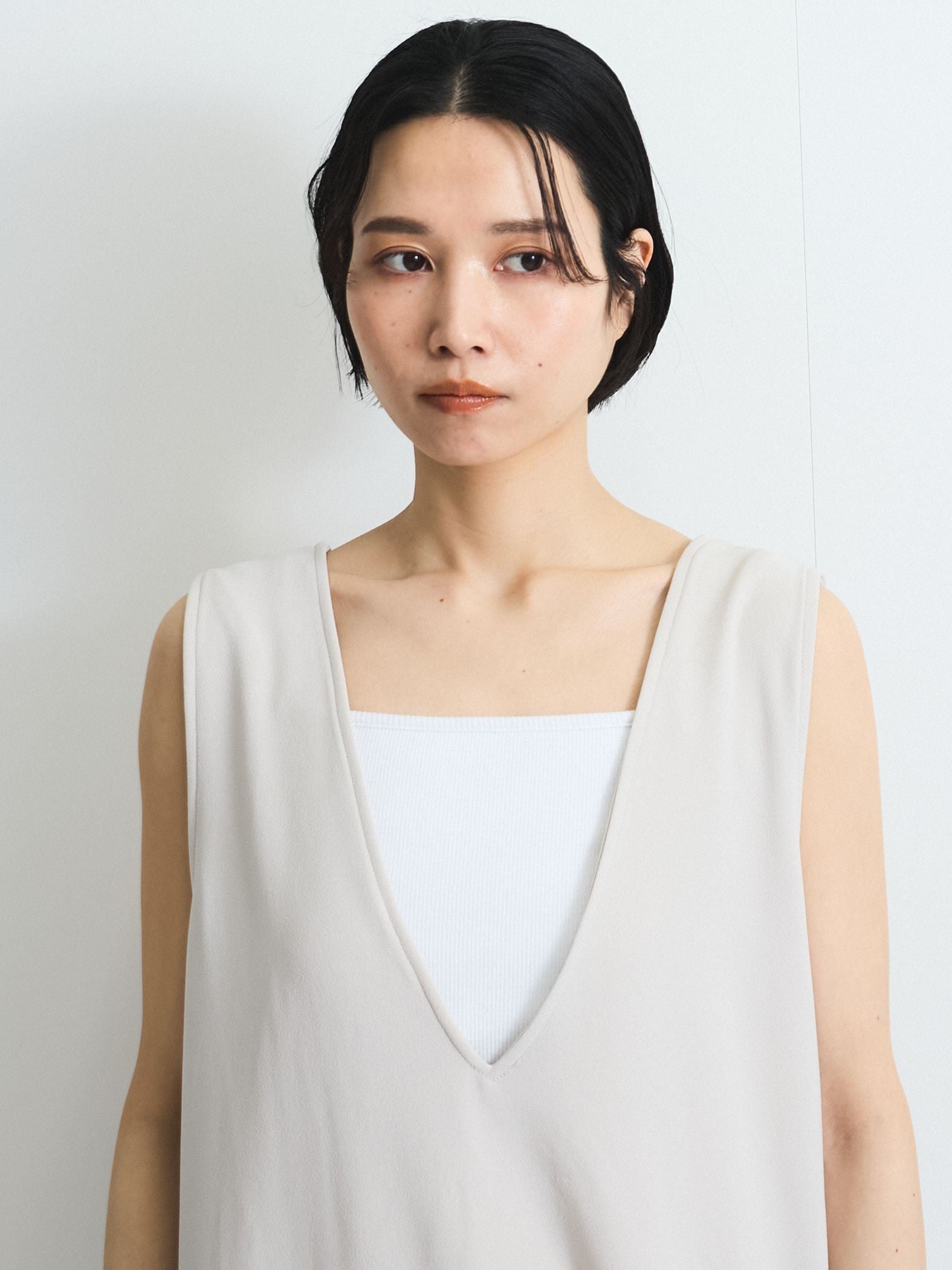 前後2WAYリボンジャンパースカート≪手洗い可能≫