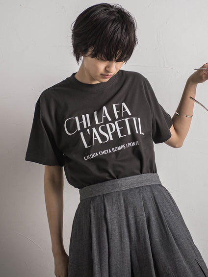 【WEB限定】CHI LA FA Tシャツ≪洗濯機で洗える≫