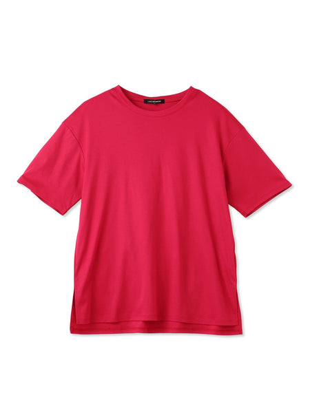 【WEB限定】【3サイズ】コットン汗じみ防止カットソー≪洗える/接触冷感≫