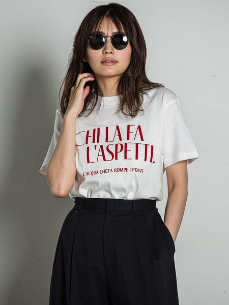 【WEB限定】CHI LA FA Tシャツ≪洗濯機で洗える≫