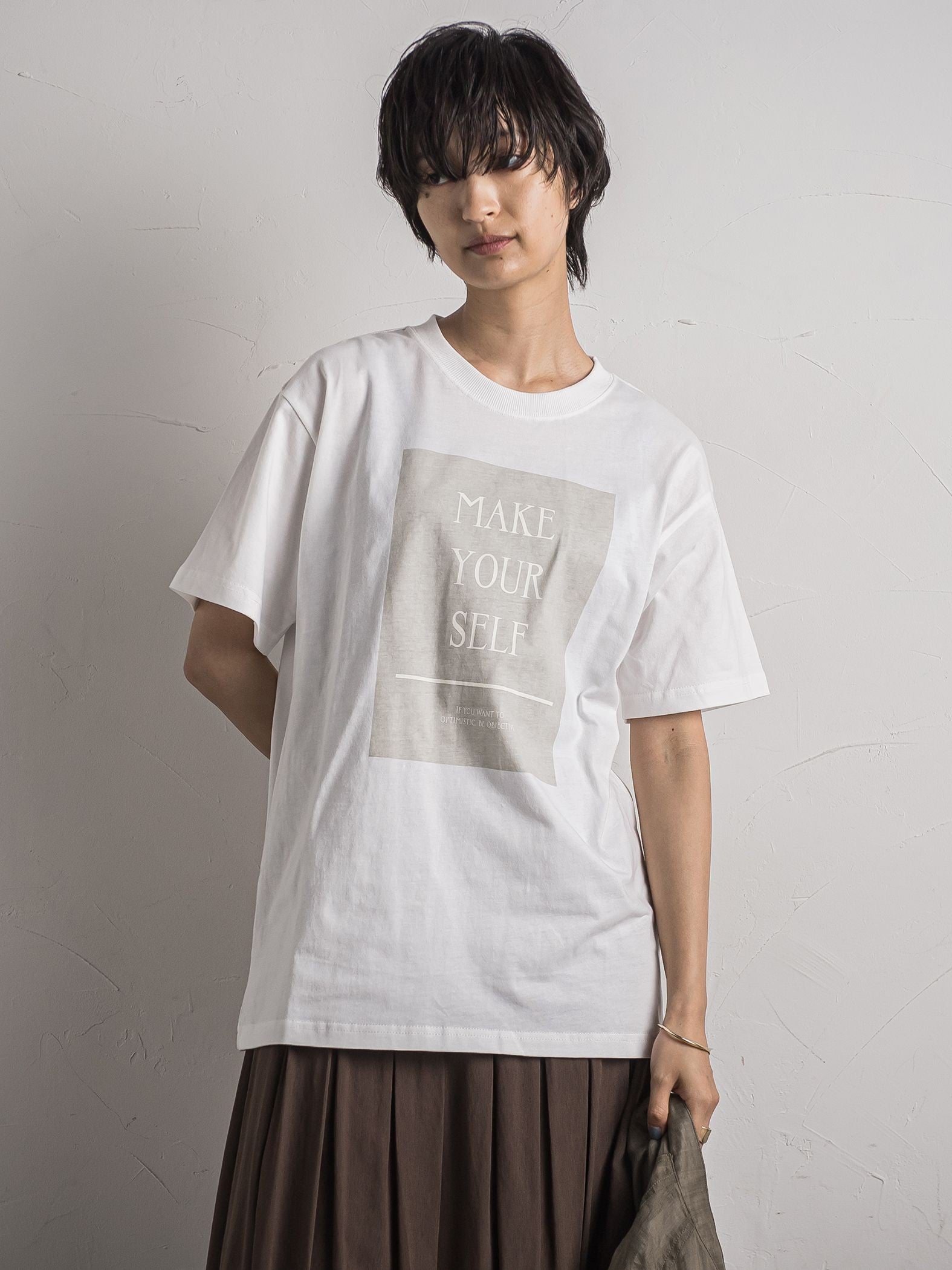 【WEB限定】MAKE YOUR SELF Tシャツ≪洗濯機で洗える≫