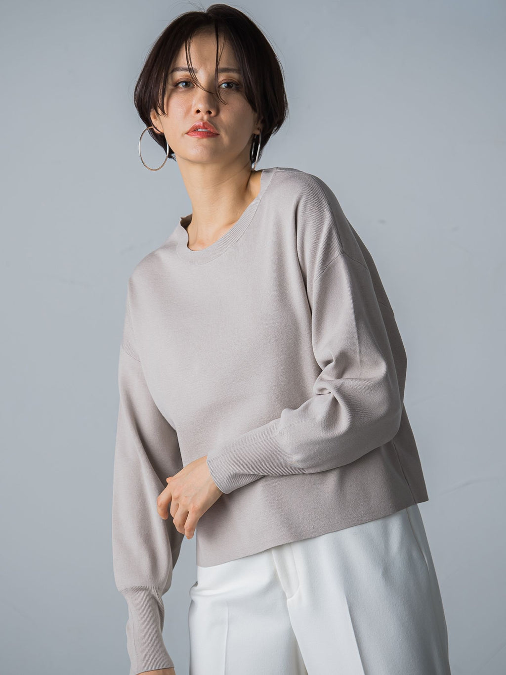 お買得品 美品 bacabuche ローブニット 18-24cm - ベビー服(男女兼用