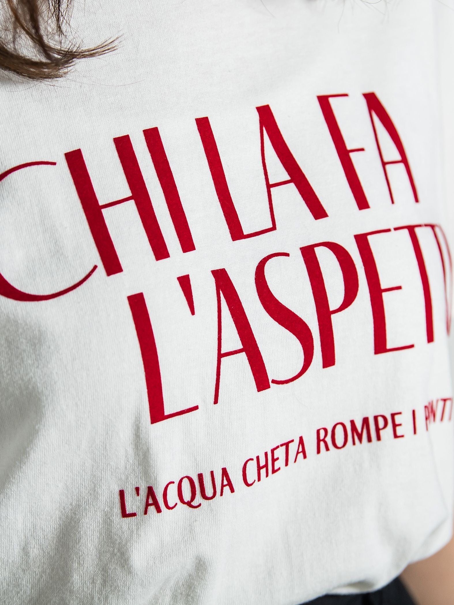 【WEB限定】CHI LA FA Tシャツ≪洗濯機で洗える≫