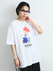 【VISION STREET WEAR】テディーベアTシャツ≪洗濯機で洗える≫