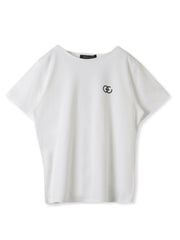 【J Lounge限定】QUEENS COURTロゴTシャツ≪手洗い可能≫