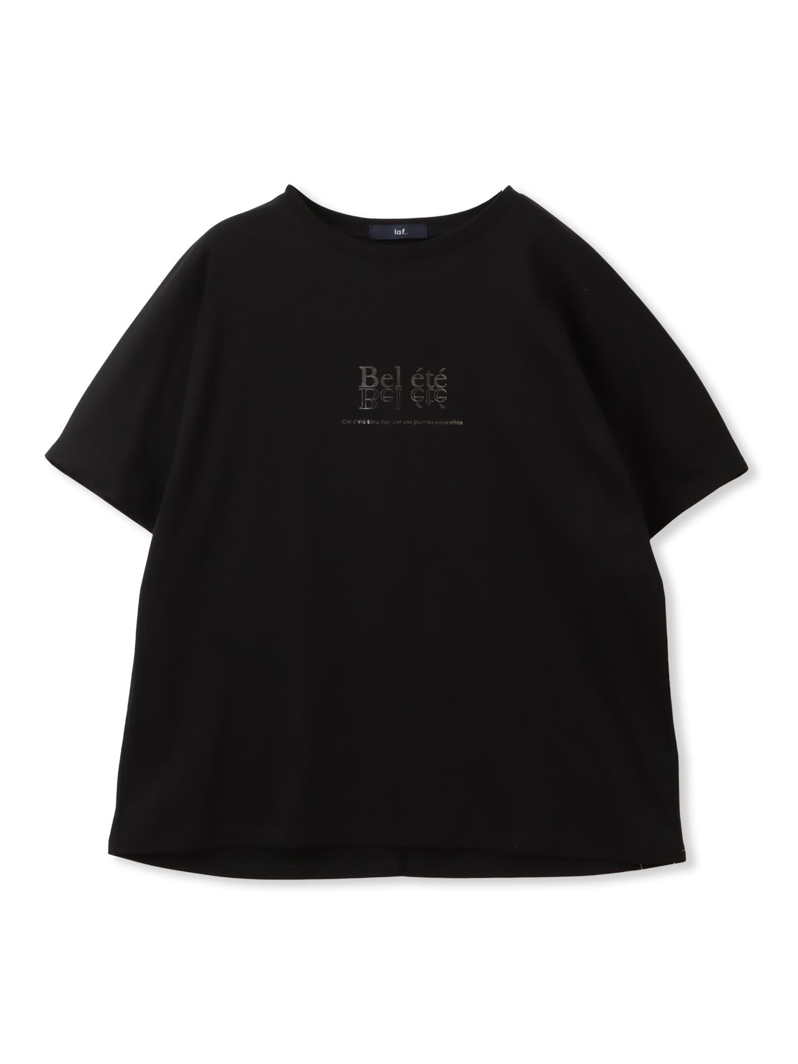 箔プリントロゴTシャツ≪手洗い可能/吸水速乾/接触冷感≫