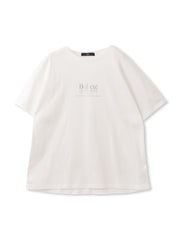 箔プリントロゴTシャツ≪手洗い可能/吸水速乾/接触冷感≫