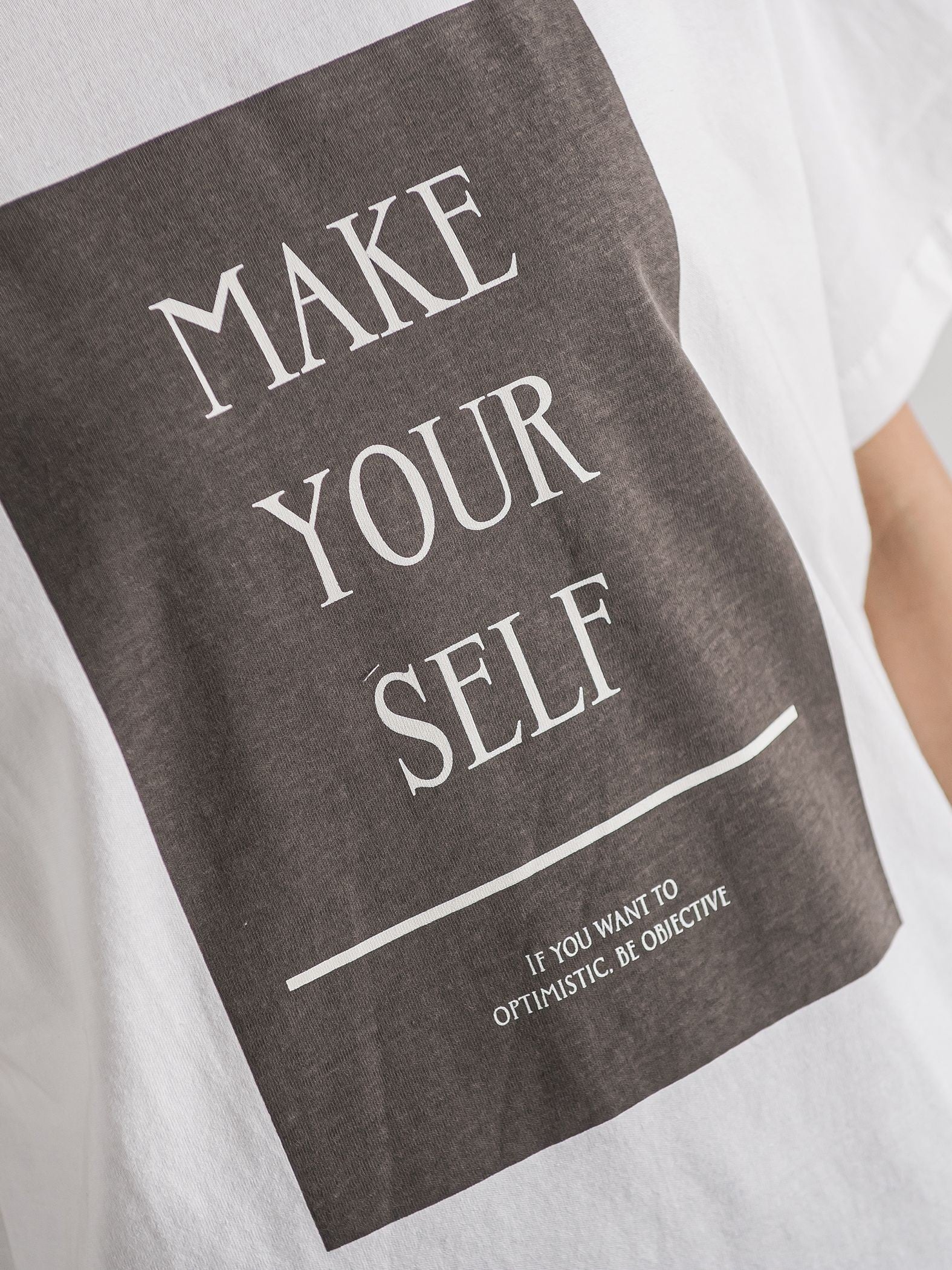 【WEB限定】MAKE YOUR SELF Tシャツ≪洗濯機で洗える≫