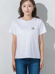 【J Lounge限定】QUEENS COURTロゴTシャツ≪手洗い可能≫