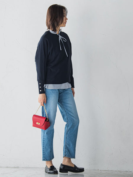 【キャンペーン対象】【JAPAN BLUE JEANS】テーパードパンツ≪洗濯機で洗える≫