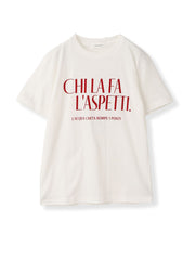 【WEB限定】CHI LA FA Tシャツ≪洗濯機で洗える≫