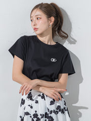 【J Lounge限定】QUEENS COURTロゴTシャツ≪手洗い可能≫