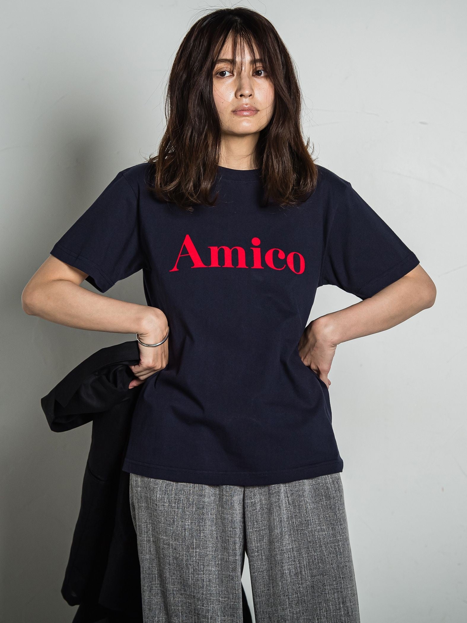 【WEB限定】フロッキーロゴTシャツ≪洗濯機で洗える≫