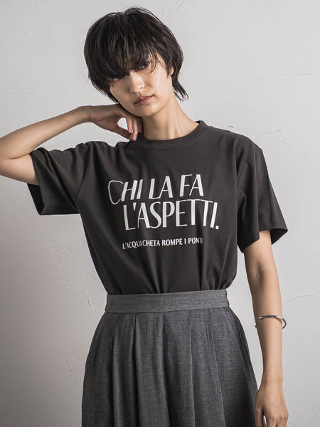 【WEB限定】CHI LA FA Tシャツ≪洗濯機で洗える≫