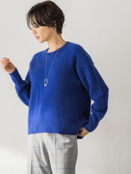 STORY11月号掲載】【洗えるニット】FOXWOOL プルオーバー≪WEB別注