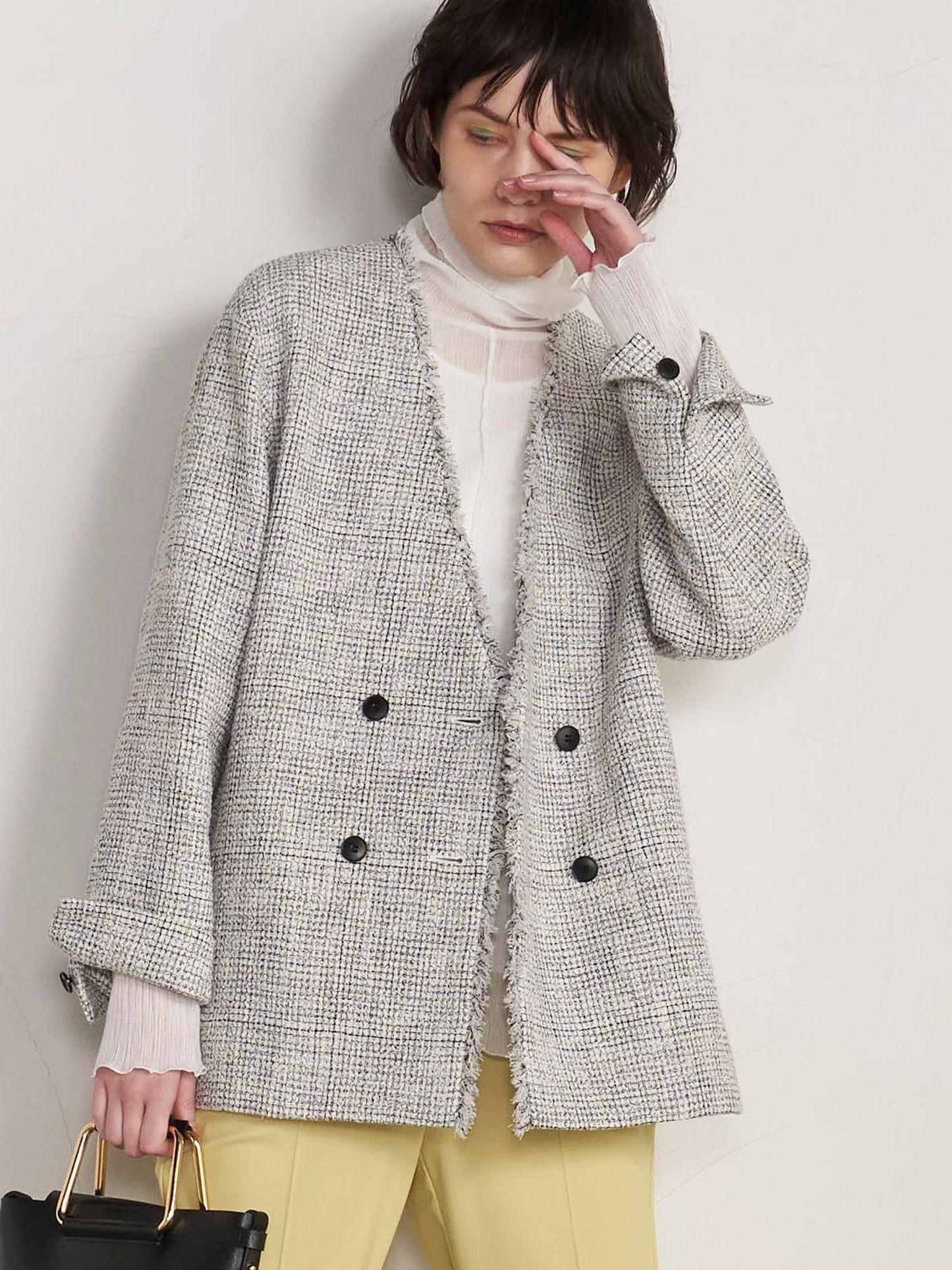 新品 レア】ヒグチユウコ ニャンコ ロンパースボーダー 服 ワッペン 黒