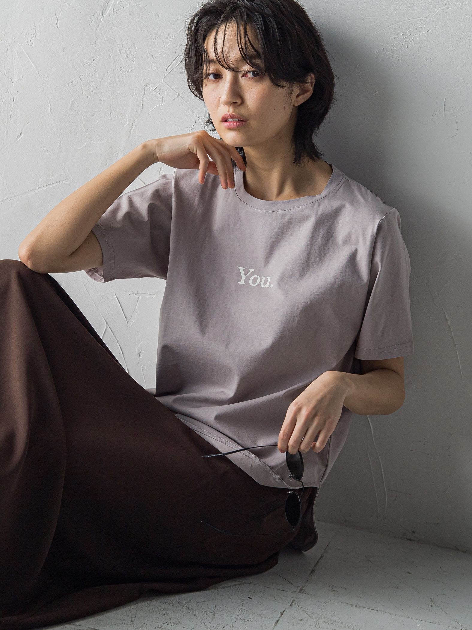 YouロゴTシャツ≪洗濯機で洗える≫ | MAYSON GREY（メイソングレイ